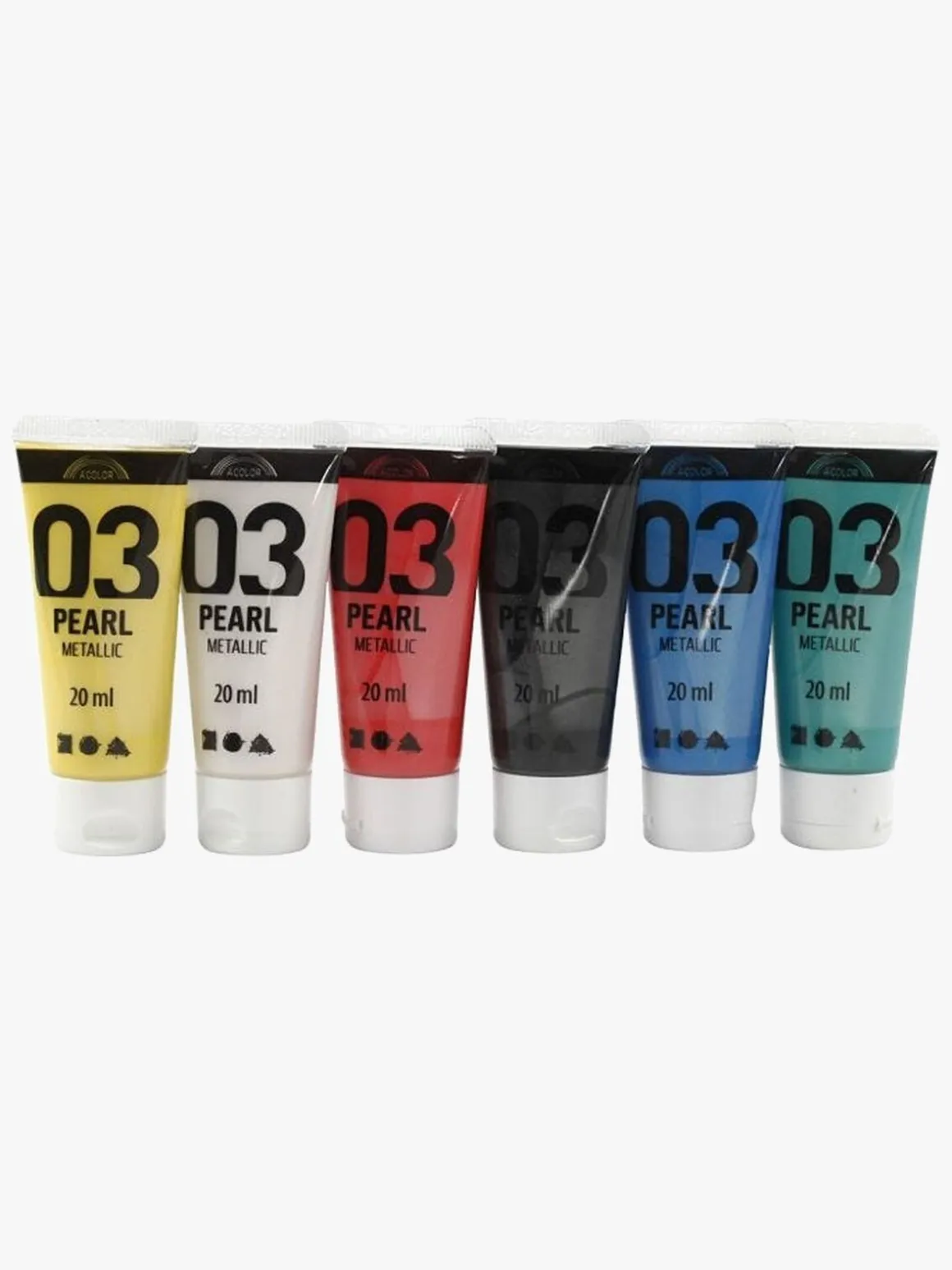 A-color Akrylfarve Readymix Standardfarver