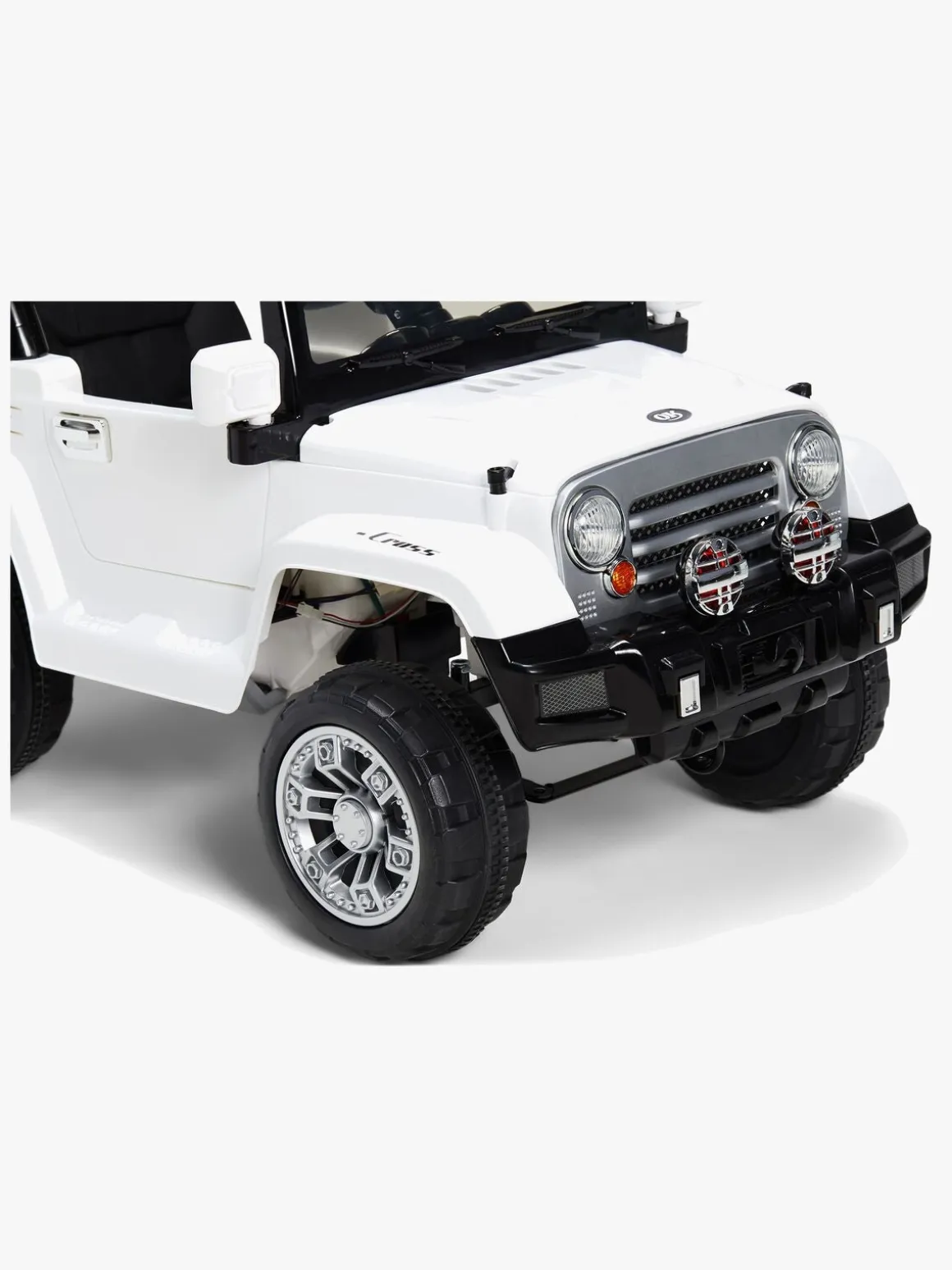 Alex's Garage Elbil Jeep, Hvid
