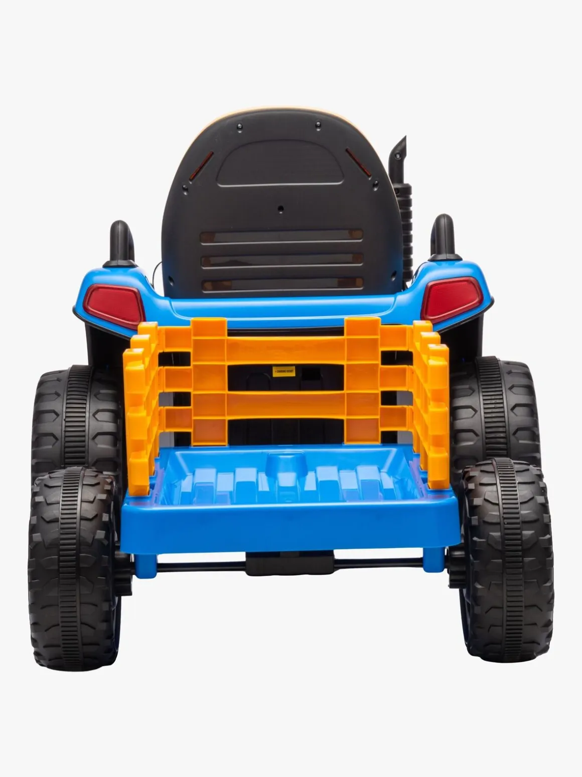 Alex's Garage Eltraktor med Trailer, Blå