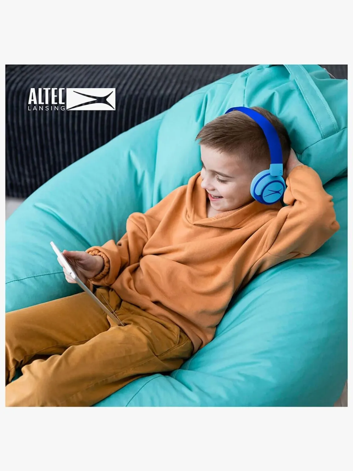 Altec Lansing Høretelefoner Trådløse 2-i-1, Blå