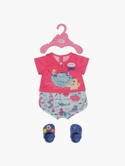 Baby Born Dukketøj Badepyjamas m. Sko 43 Cm
