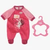 Baby Born Dukketøj Playsuit 43 Cm, Lyserød