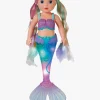BABY born Havfrue med Selvlysende Finne 43 cm