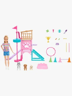 Barbie and Stacie to the Rescue Legesæt med Dukke Hundelegeplads