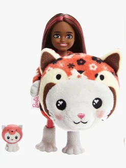 Barbie Cutie Reveal Chelsea Dukke Kitten-Red Panda