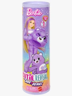 Barbie Cutie Reveal Dukke Care Bears, Lilla