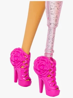 Barbie Deluxe Style Dukke Sort Hår & Benprotese