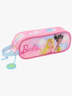 Barbie Dobbelt Penalhus Painterly, Lyserød/Lyseblå
