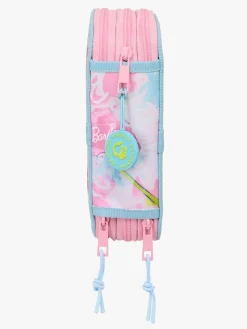 Barbie Penalhus med 3 Rum, Lyserød/Lyseblå