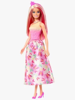 Barbie Royal Dukke med Pink Highlights