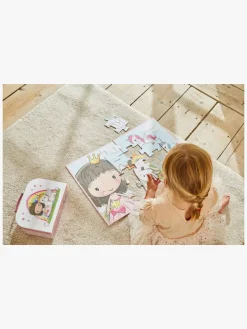Barbo Toys Lillie & Ellie Kuffert med Gulvpuslespil 24 Brikker