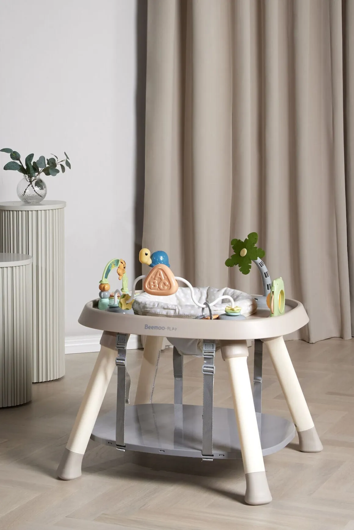 Beemoo PLAY Explore 3-in-1 Aktivitetscenter, Sand Beige