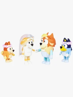 Bluey Figursæt Bryllup 4-pak