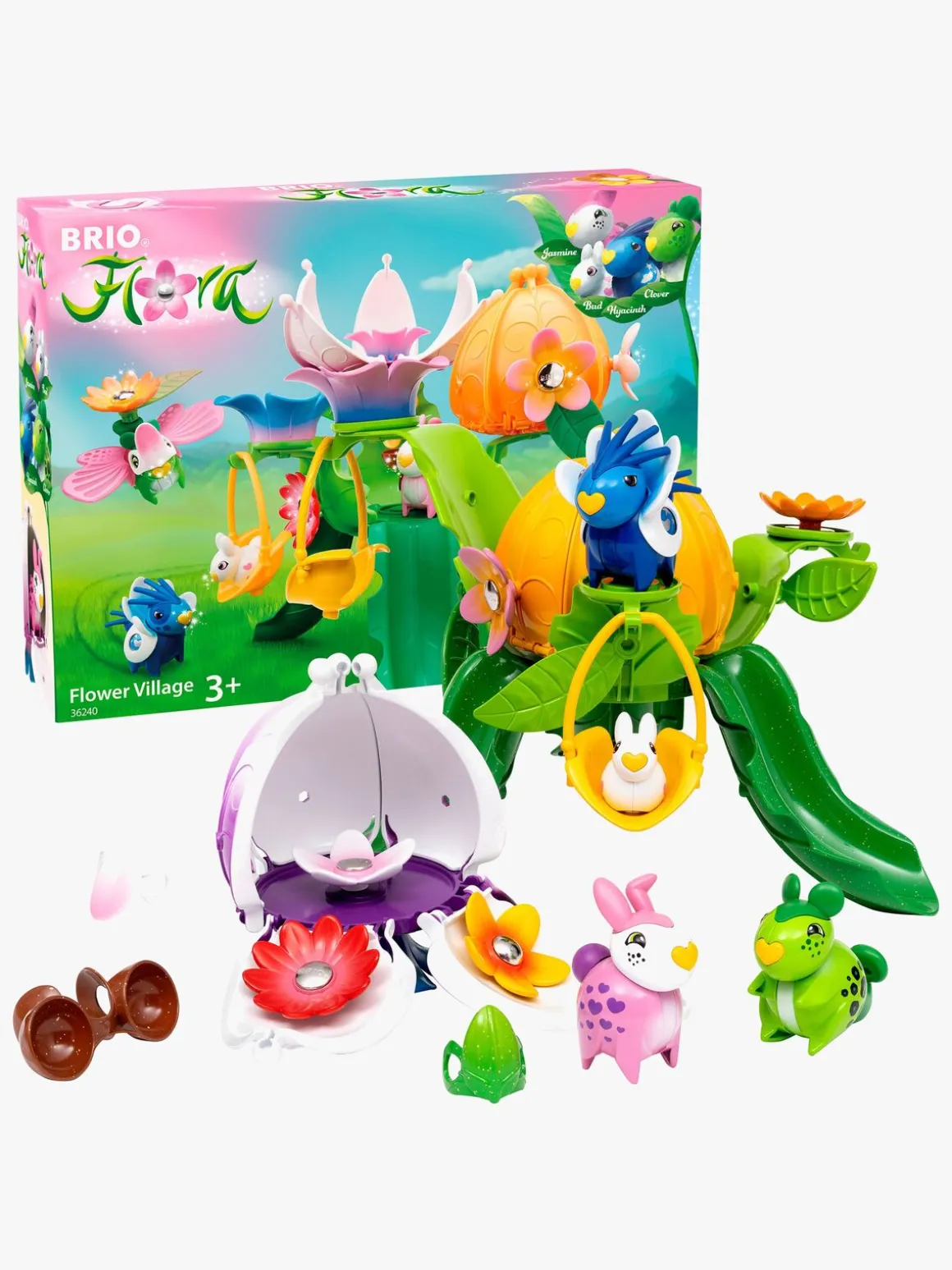 BRIO Flora 36240 Legesæt Blomsterlandsby