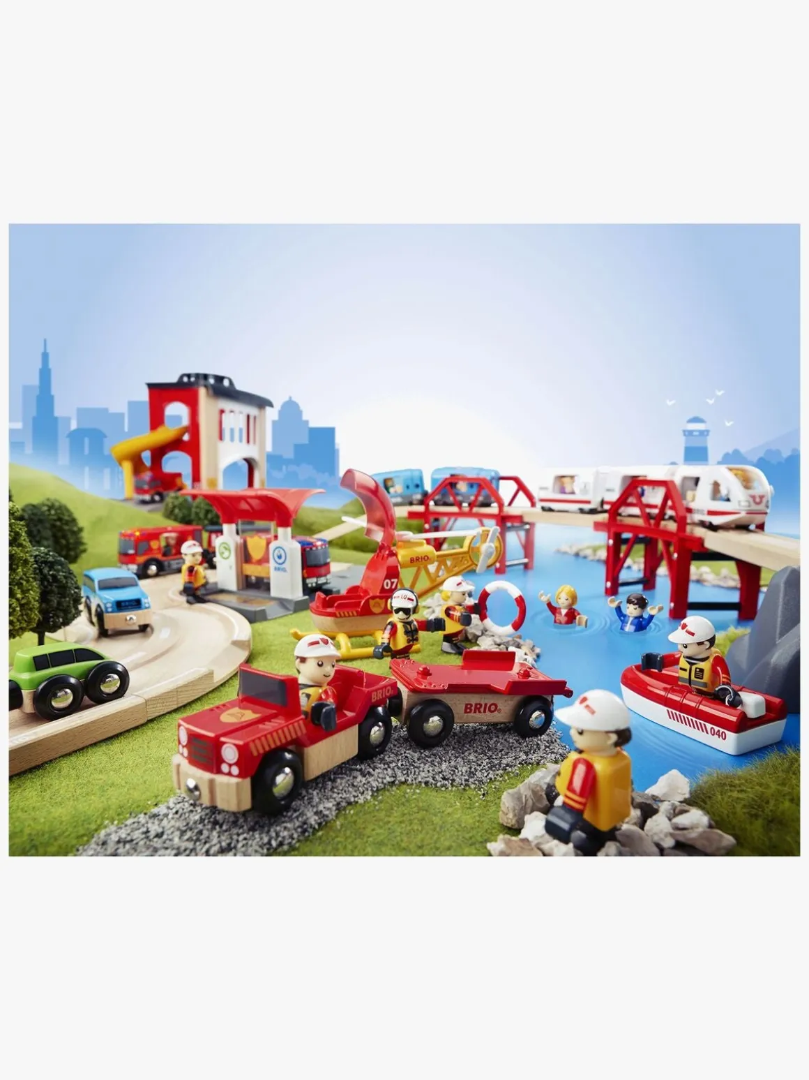 BRIO World 33811 Brandbil