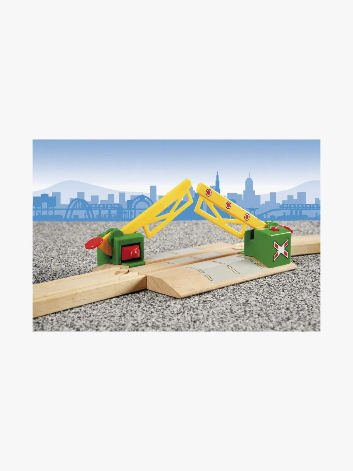 BRIO World 33750 Magnetisk Jernbaneoverskæring