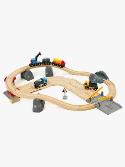 BRIO World 33210 Tog- og vejbane, lodsesæt