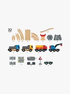 BRIO World 33210 Tog- og vejbane, lodsesæt