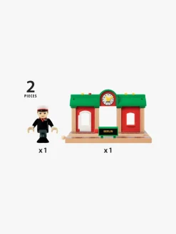 BRIO World 33578 Togstation Med Optagefunktion