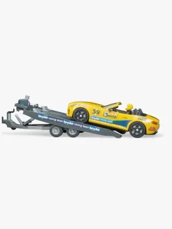Bruder RAM 2500 Power Wagon Inkl. Trailer m. BRUDER Roadster Racing Team