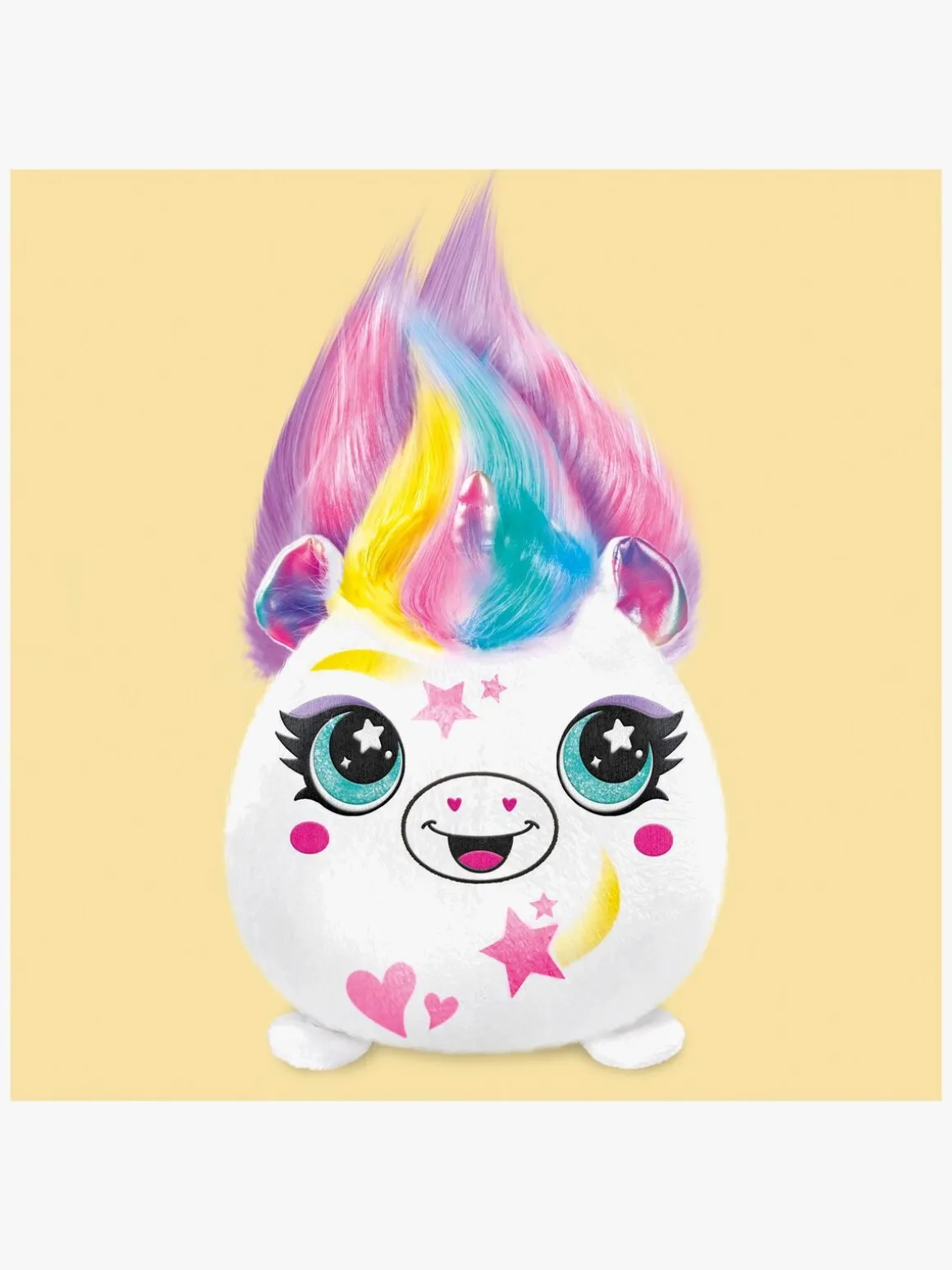 Canal Toys Airbrush Plush Hair'iffic Squishy Bamse Pal-Princess 17 cm