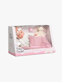 Cloudberry Castle Dukke med Bærekurv 40 cm, Pink