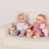 Cloudberry Castle Gavesæt Dukke Twins Deluxe 35 cm, Lyserød/Hvid
