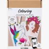 Creativ Company DIY-startsæt til Farvelægning med Tusser