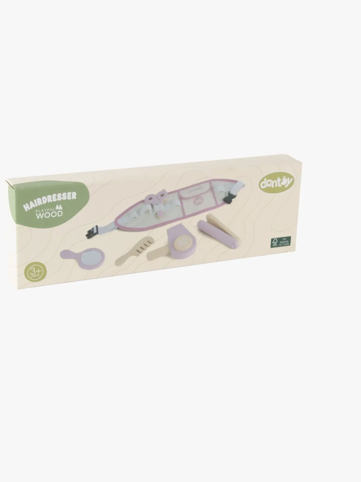 Dantoy Frisørbælte Wooden In Gift Box