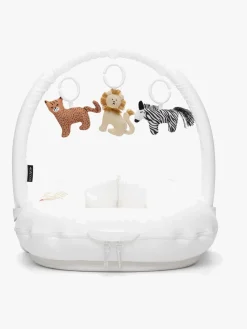 DockATot Legetøjsbøjle Toy Bundle, White/ Day at the Zoo