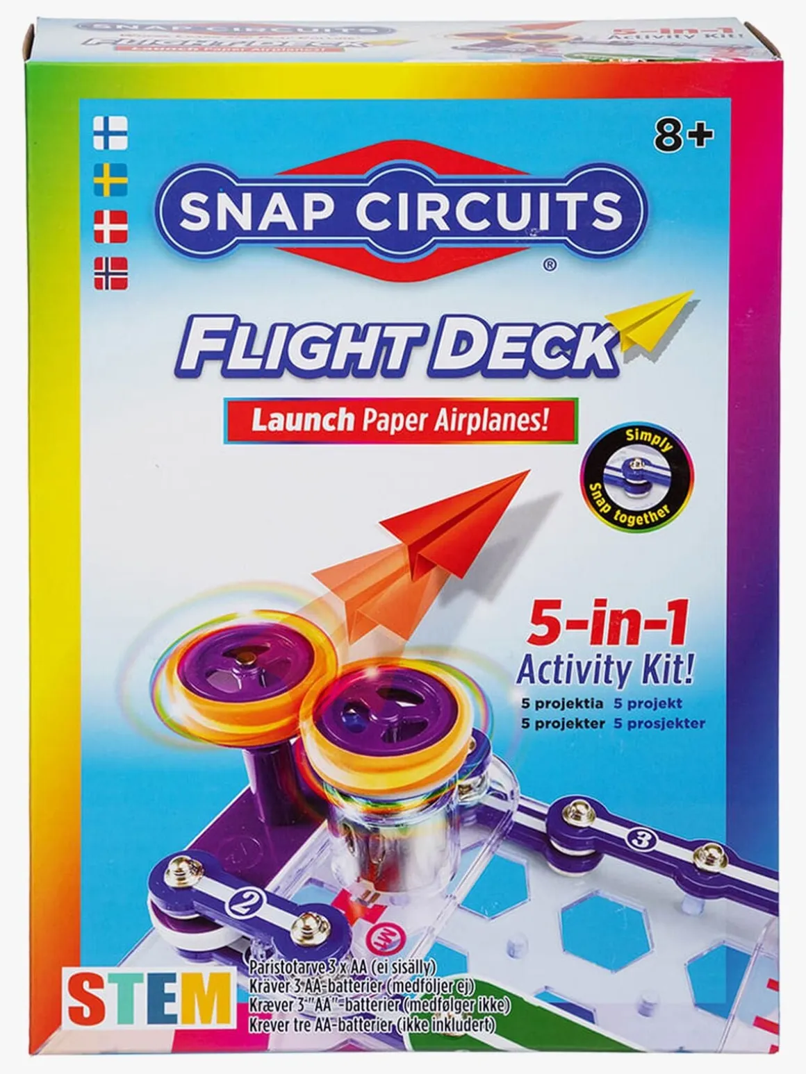 Elenco Snap Circuits Flight Deck Eksperimentkasse