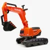 Falk Ride-on-gravemaskine Super Builder inkl. Hjelm, Orange
