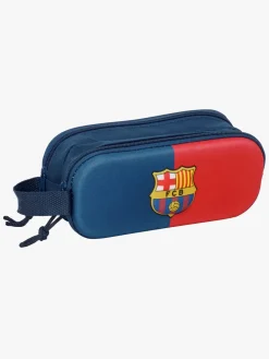 FC Barcelona 3D Dobbelt Penalhus, Blå/Rød