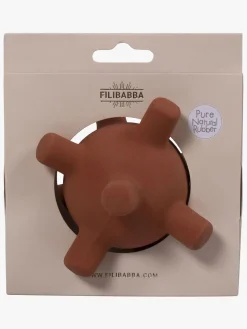 FILIBABBA Baby Sense Ball Bidelegetøj, Rust