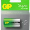 GP Super Alkaline G-TECH D/LR20 Batterier 2-Pak