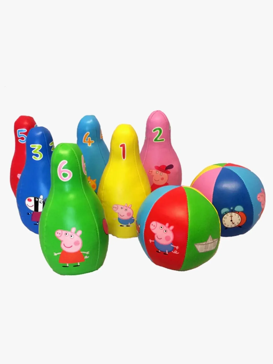 Gurli Gris Blødt Bowlingsæt