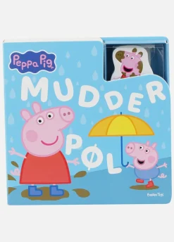Gurli Gris Bog med Træfigurer - Mudderpøl