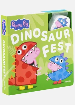 Gurli Gris Bog med Træfigurer - Dinosaurfest