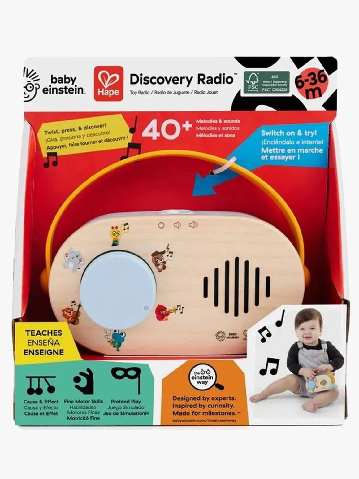 Hape Baby Einstein Legetøjsradio