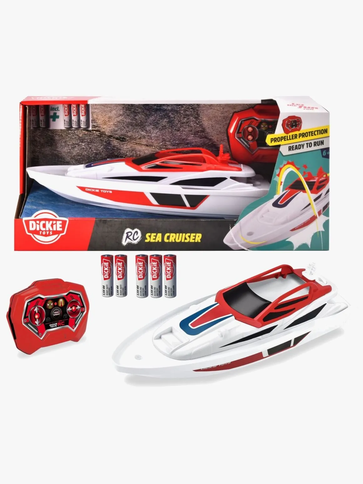 Jada Toys Fjernstyret Båd Sea Cruiser