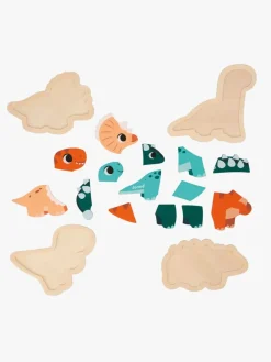 Janod 4 Progressive Puslespil Dinosaurer 14 Brikker