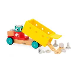 Janod Brico'Kids Pull Along DIY Lastbil 14 Dele