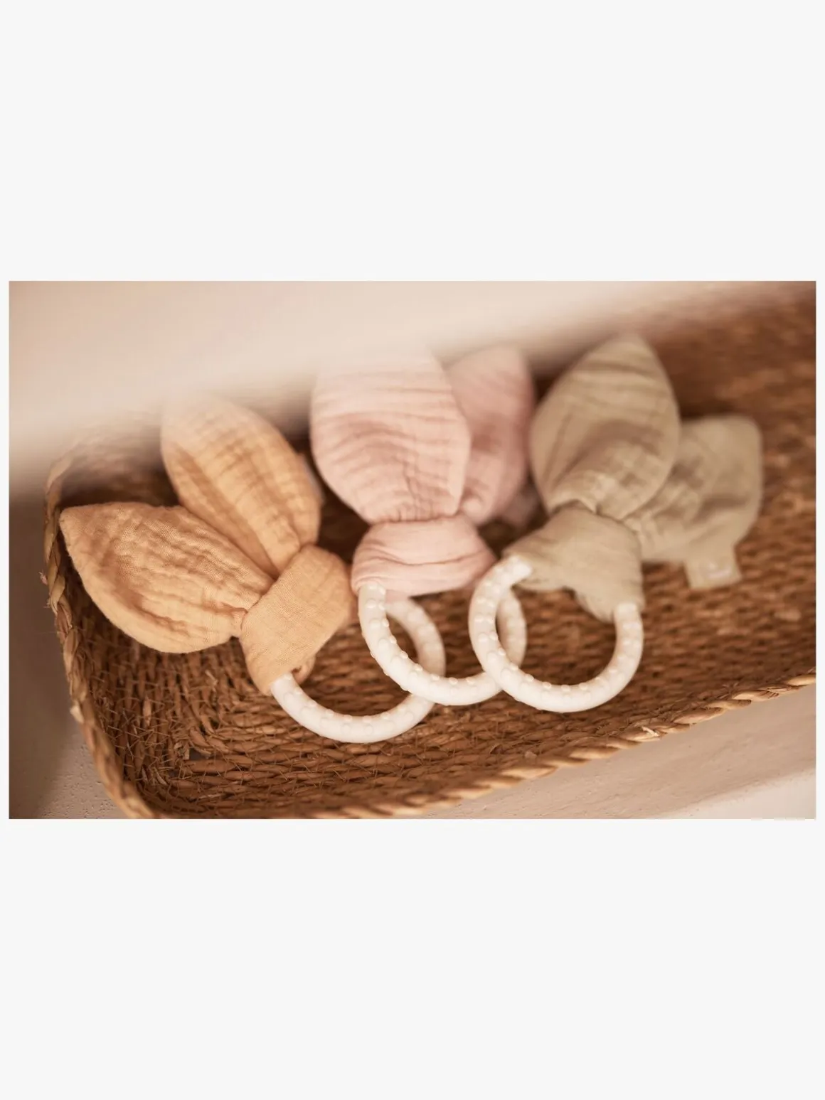 Jollein Bunny Ears Bidering, Wild Rose