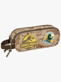 Jurassic World Dobbelt Penalhus, Sandfarvet