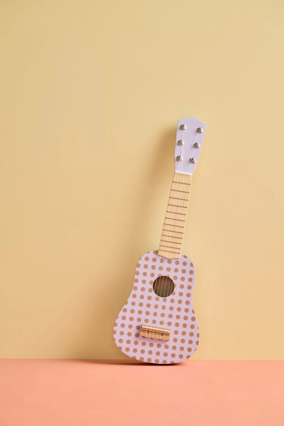 Kid's Concept Legetøjsguitar Prikket, Lilla
