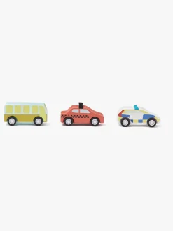 Kids Concept Pull-back Biler 3-pak