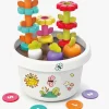 Kinder and Kids Montessorileg  Kreativ Potte med Planter og Klistermærker, Multifarvet
