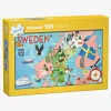 Kärnan Puslespil Sverige 100 Brikker