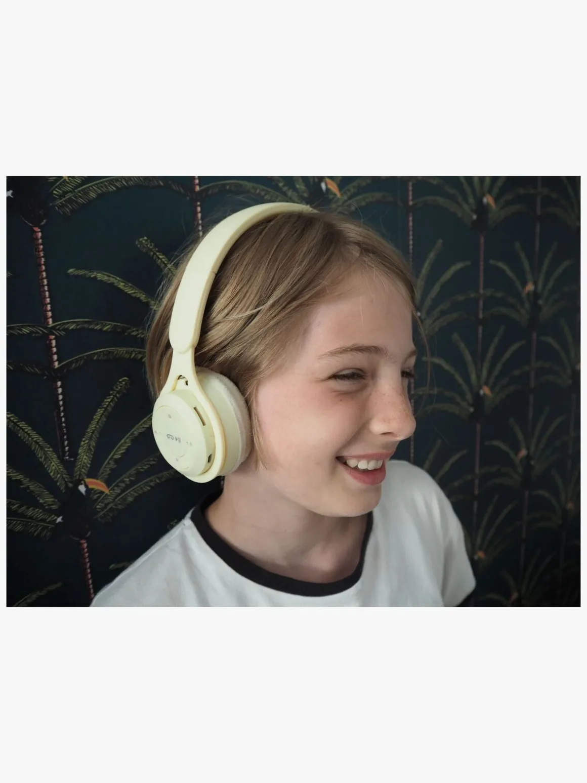 Lalarma Trådløse Høretelefoner, Pastelgul