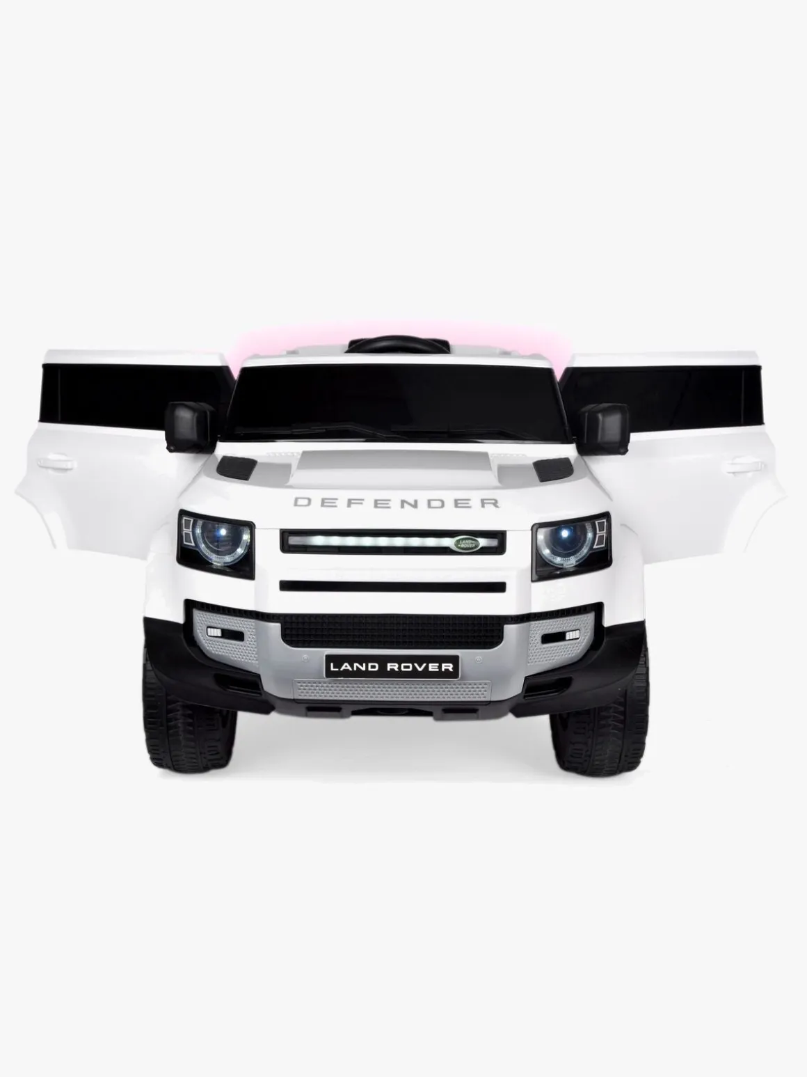 Land Rover Defender Elbil, Hvid